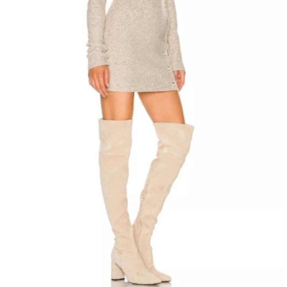 Jeffrey Campbell Parisah Heel Boots Over The Knee Party Evening Fall Winter 5